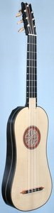 Fluted back 4-course guitar in A or G